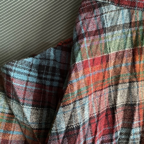 Sz S Vintage 70s Pleated Plaid Skirt - Picture 11 of 14